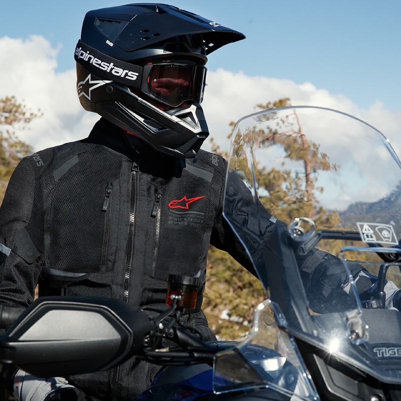 Мотоциклетно яке Alpinestars Andes Drystar 2, черно