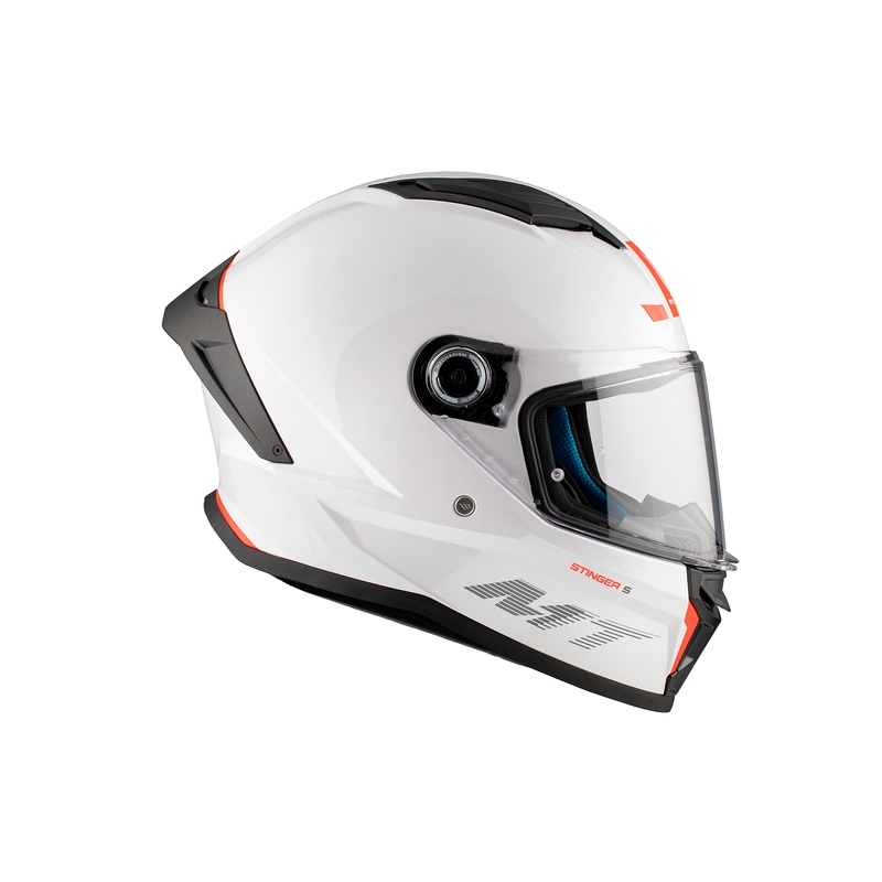 MT Stinger 2 Solid Gloss White Интегрална мотоциклетна каска