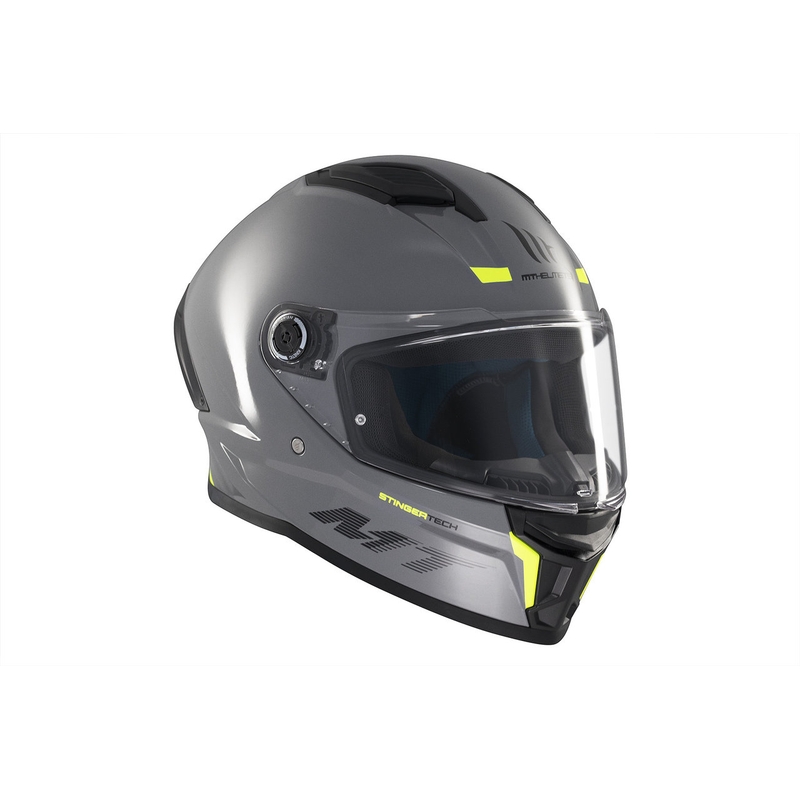 MT Stinger 2 Solid Gloss Grey Интегрална мотоциклетна каска