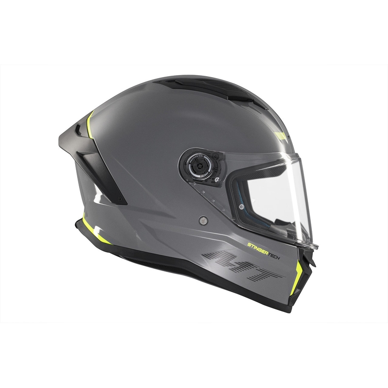 MT Stinger 2 Solid Gloss Grey Интегрална мотоциклетна каска