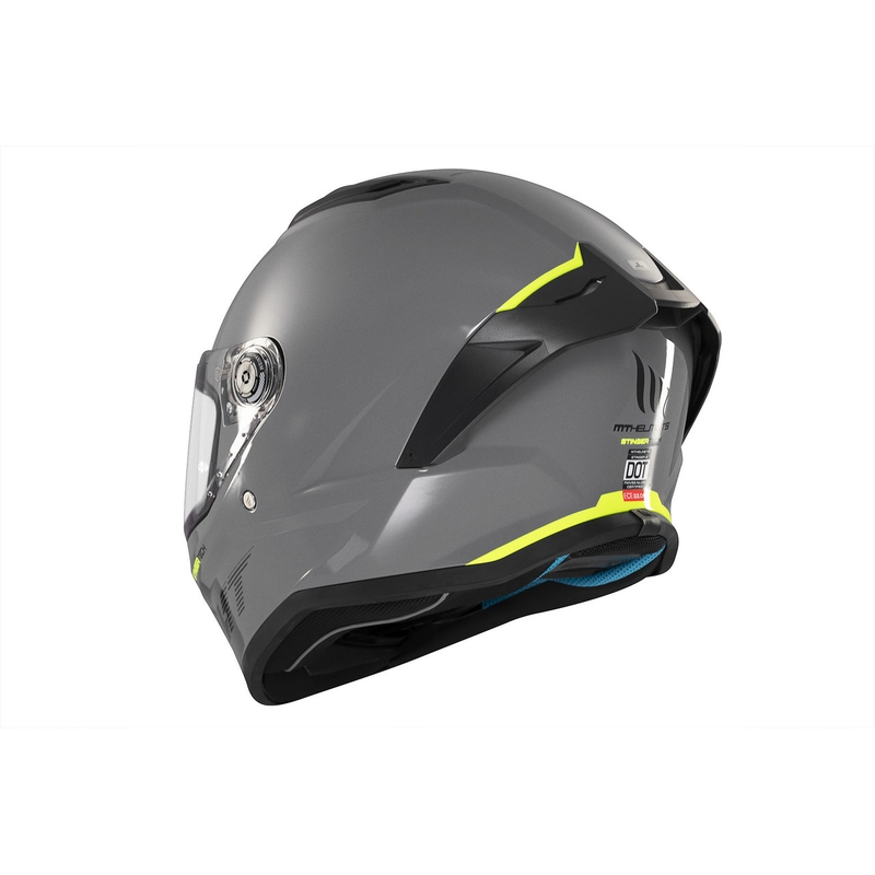 MT Stinger 2 Solid Gloss Grey Интегрална мотоциклетна каска