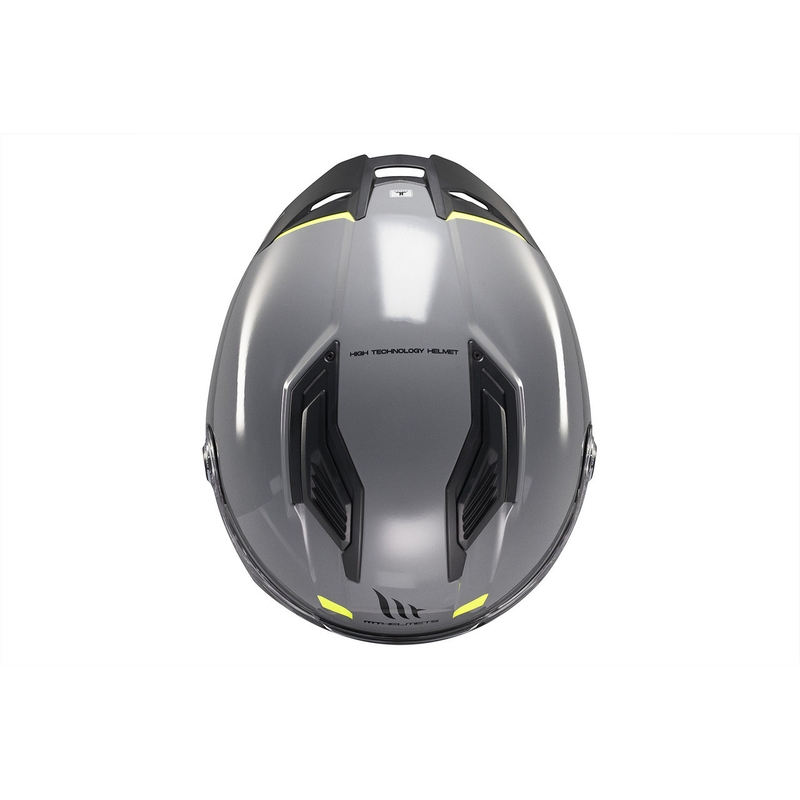 MT Stinger 2 Solid Gloss Grey Интегрална мотоциклетна каска