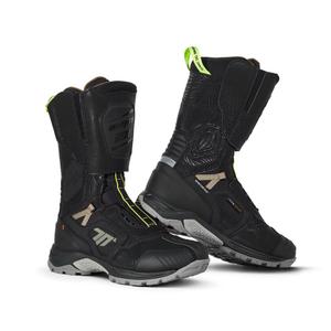 Мотоциклетни ботуши SEVENTY DEGREES SD-BA6 Stelvio High black-sand-fluo yellow