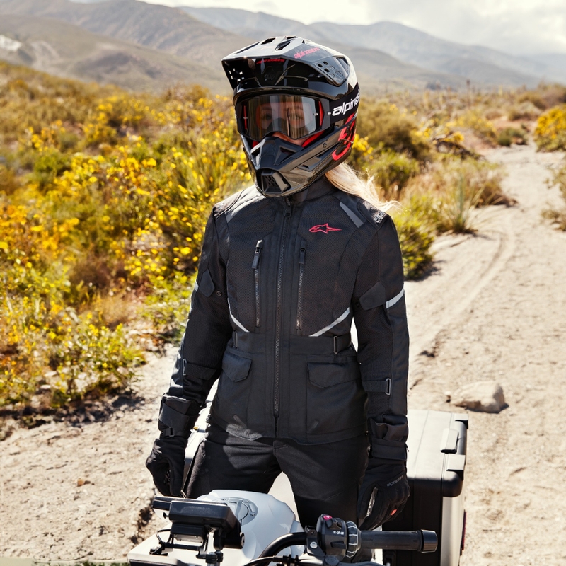 Alpinestars Stella Andes Air Drystar Мотоциклетно яке за жени Black