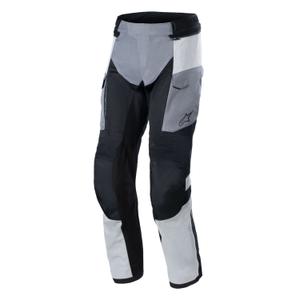Alpinestars Andes Air Drystar Светло сиво-тъмно сиво-черно-жълт панталон за мотоциклетизъм
