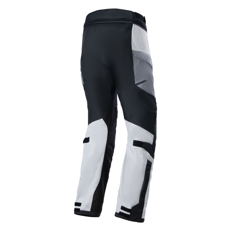 Alpinestars Andes Air Drystar Светло сиво-тъмно сиво-черно-жълт панталон за мотоциклетизъм