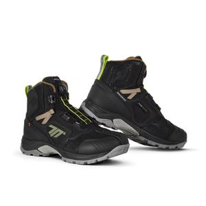 Мотоциклетни ботуши SEVENTY DEGREES SD-BA7 Stelvio Low black-sand-fluo yellow