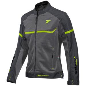 Дамско мотоциклетно яке SEVENTY DEGREES SD-JR30.2 Mojave grey-fluo yellow