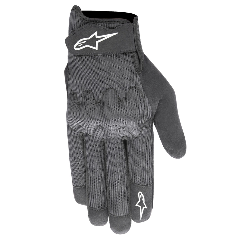 Alpinestars Stated Air Ръкавици за мотоциклетизъм Черно и сребърно