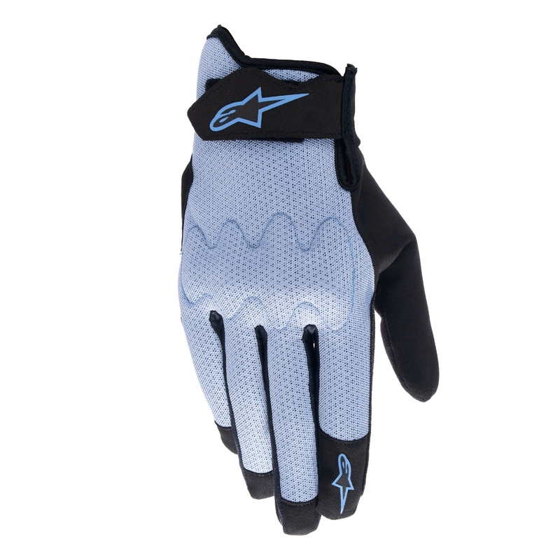 Alpinestars Stated Air ръкавици за мотоциклет светлосиньо-черно