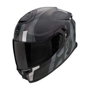 Интегрална каска за мотоциклет Scorpion EXO-GT SP AIR TOURADVEN черно-сребриста