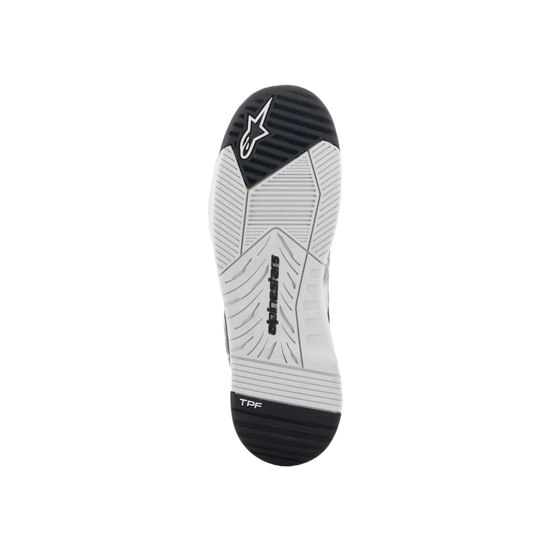 Alpinestars Speedflight черно-сиво-бели ботуши за мотоциклет