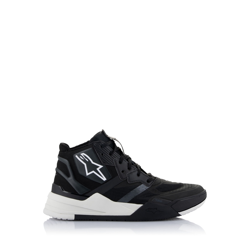 Alpinestars Speedflight черно-бели ботуши за мотоциклетизъм