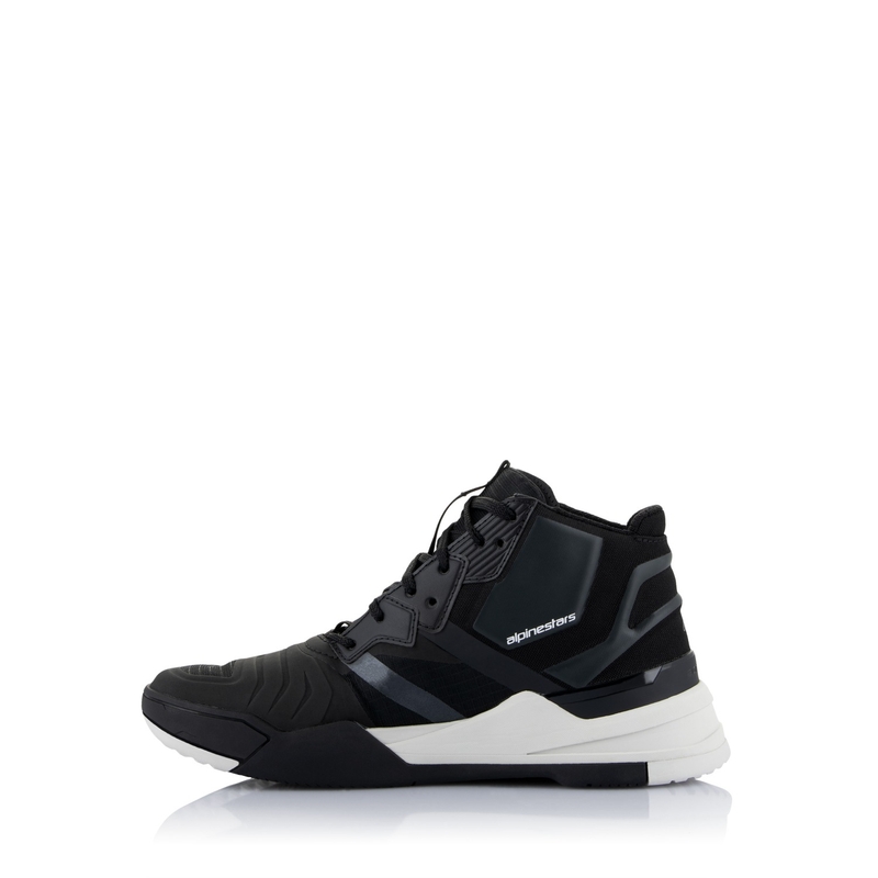 Alpinestars Speedflight черно-бели ботуши за мотоциклетизъм