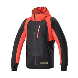 Alpinestars MO.ST.EQ Hybrid черно и червено яке за мотоциклет