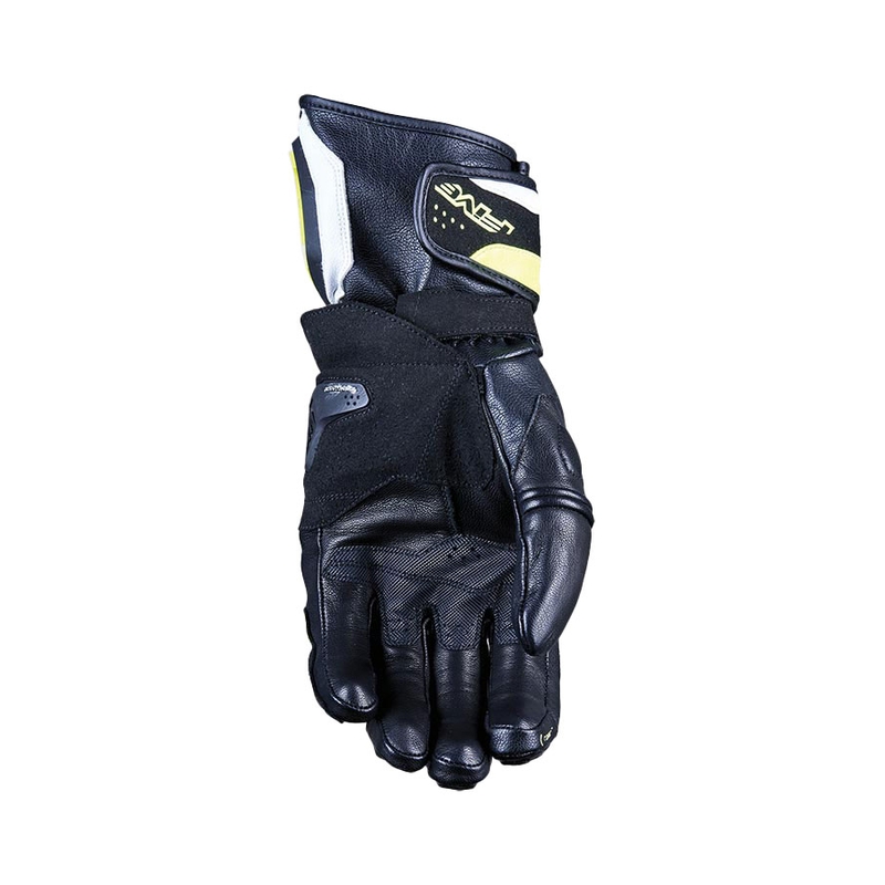 Ръкавици за мотоциклет FIVE RFX4 EVO white-fluo yellow