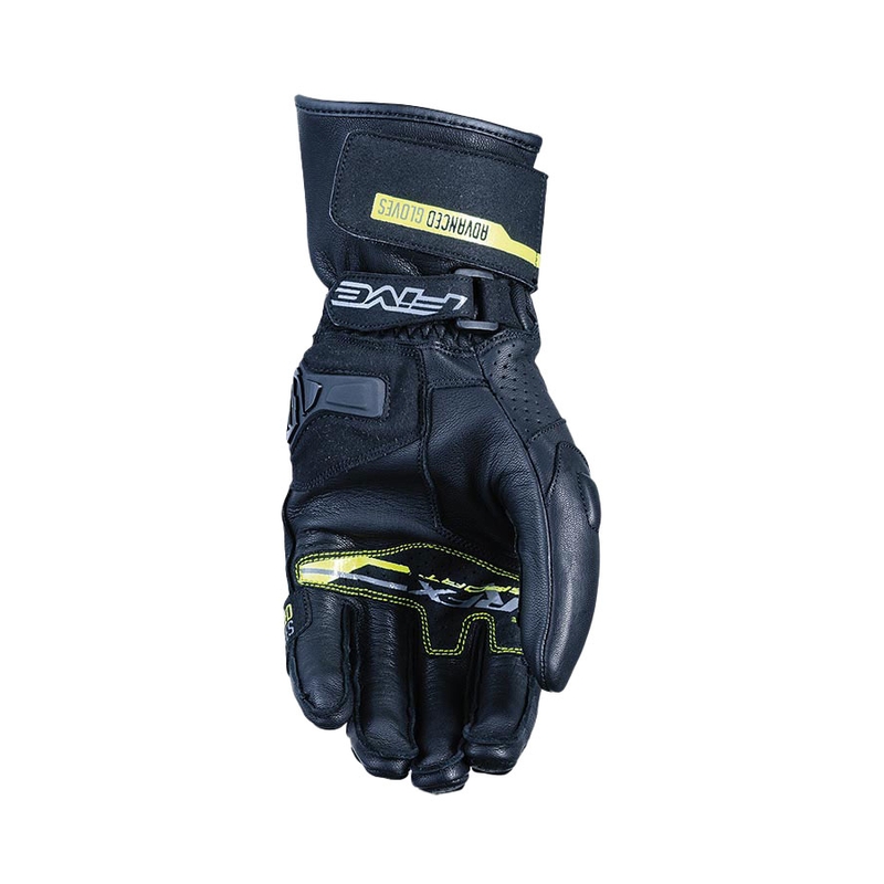 Ръкавици за мотоциклет FIVE RFX Sport black-fluo yellow