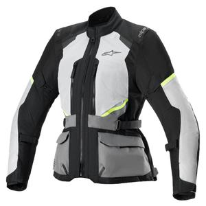 Alpinestars дамско яке Stella Andes Air Drystar Light Grey-Dark Grey-Black-Fluo Yellow