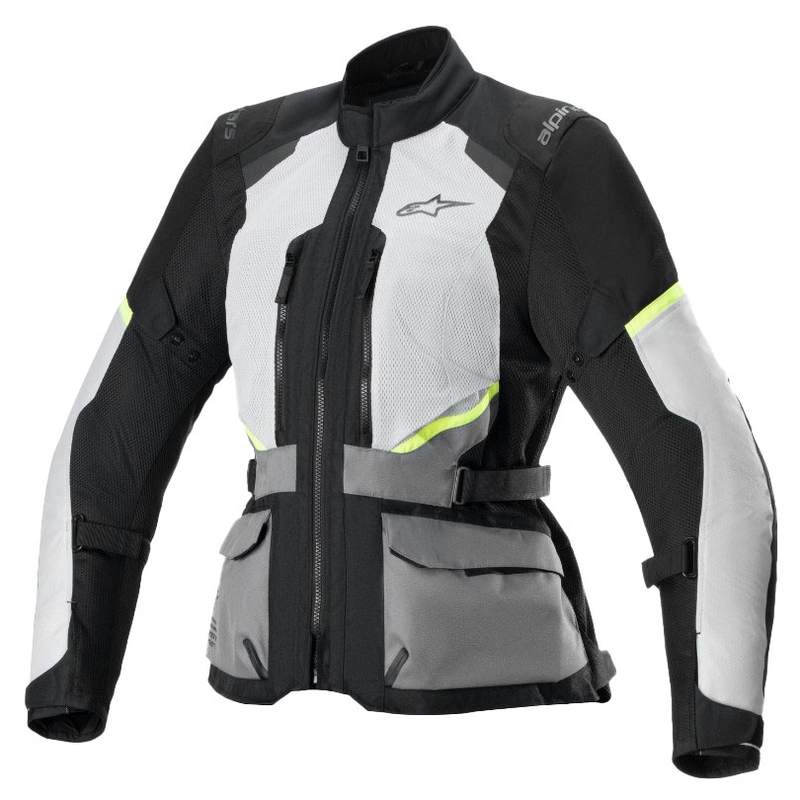 Alpinestars дамско яке Stella Andes Air Drystar Light Grey-Dark Grey-Black-Fluo Yellow