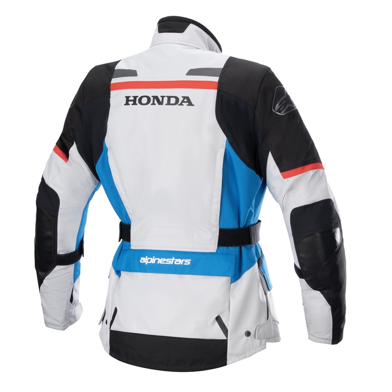Alpinestar Stella Andes Drystar Honda Grey-Black-Blue-Red Мотоциклетно яке за жени 23 - Quality II