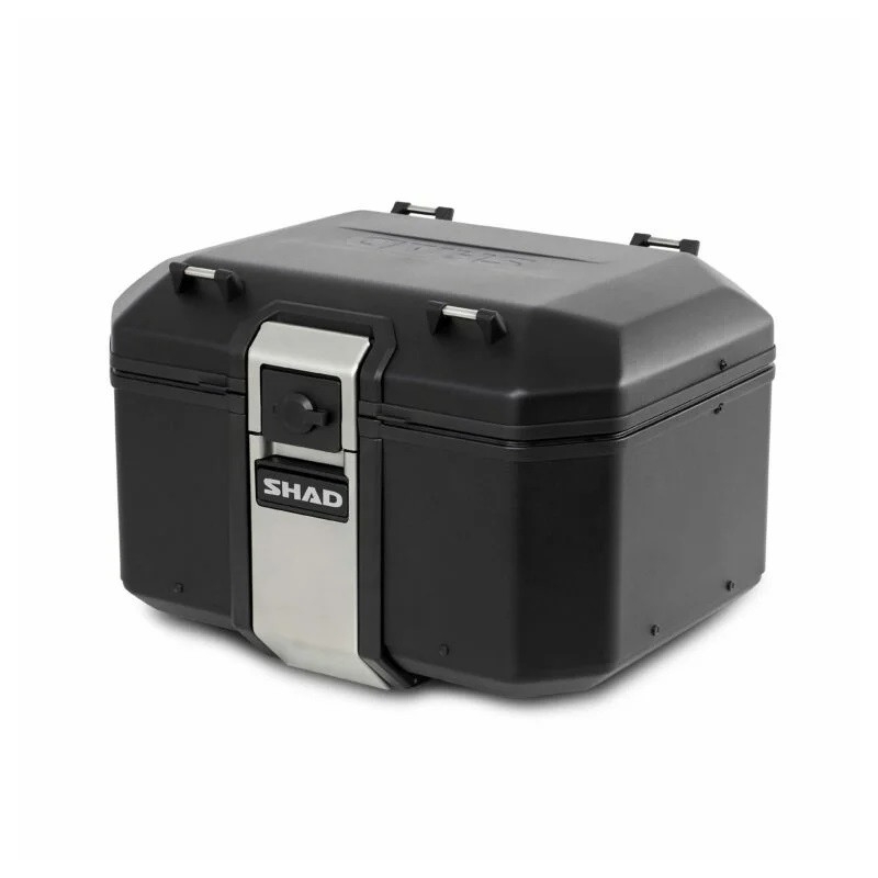 Алуминиев топ калъф за мотоциклет SHAD Terra TR48 BLACK EDITION - II. качество