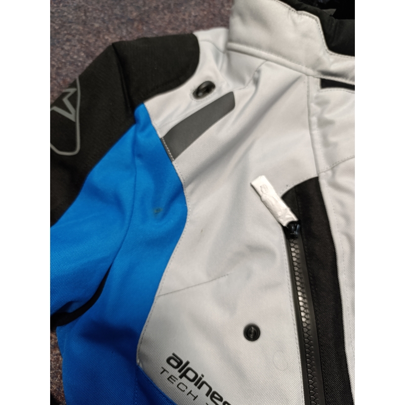 Alpinestar Stella Andes Drystar Honda Grey-Black-Blue-Red Мотоциклетно яке за жени 23 - Quality II