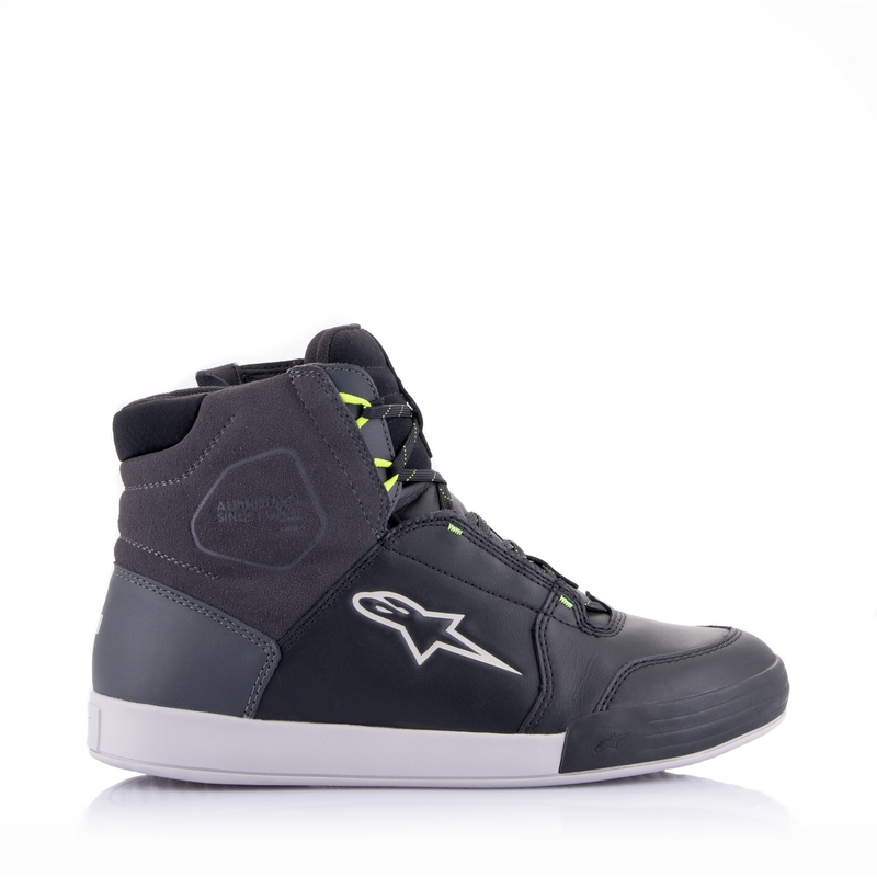 Alpinestars Chrome Drystar Black-Grey-Fluo Yellow Мотоциклетни ботуши