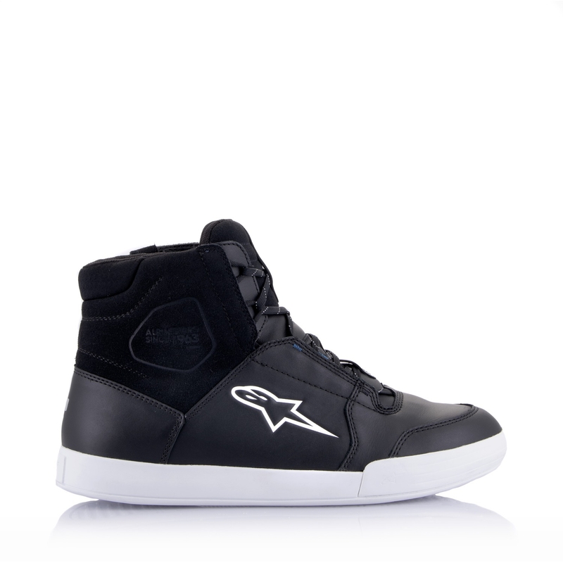Alpinestars Chrome Drystar Черни, бели и сини ботуши за мотоциклети