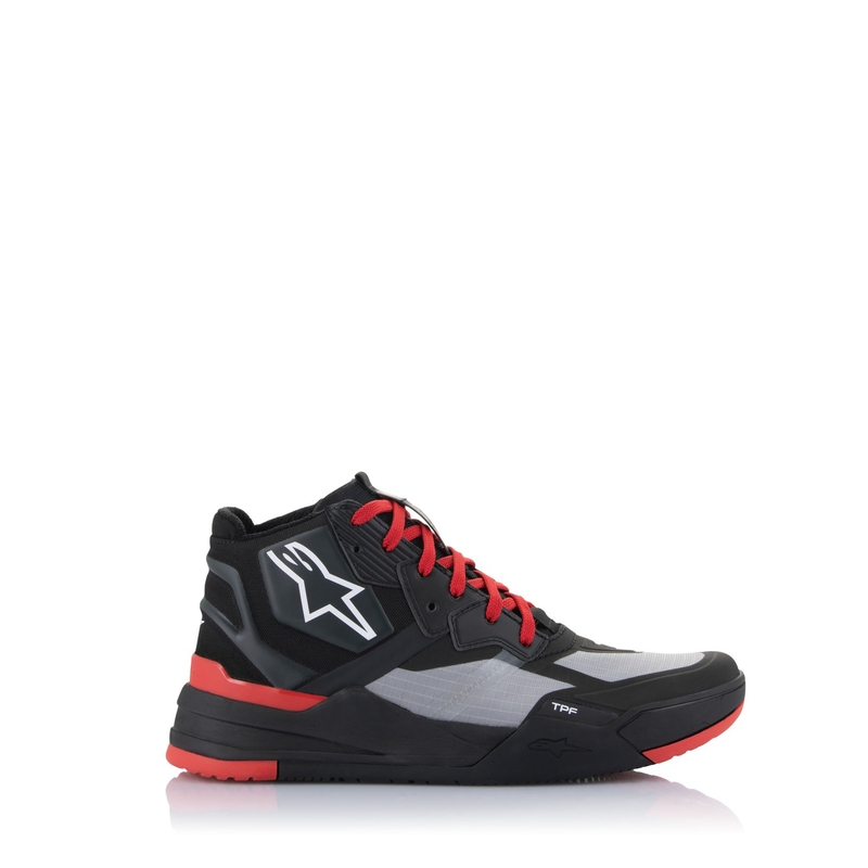 Alpinestars Speedflight черно-червено-бели ботуши за мотоциклет