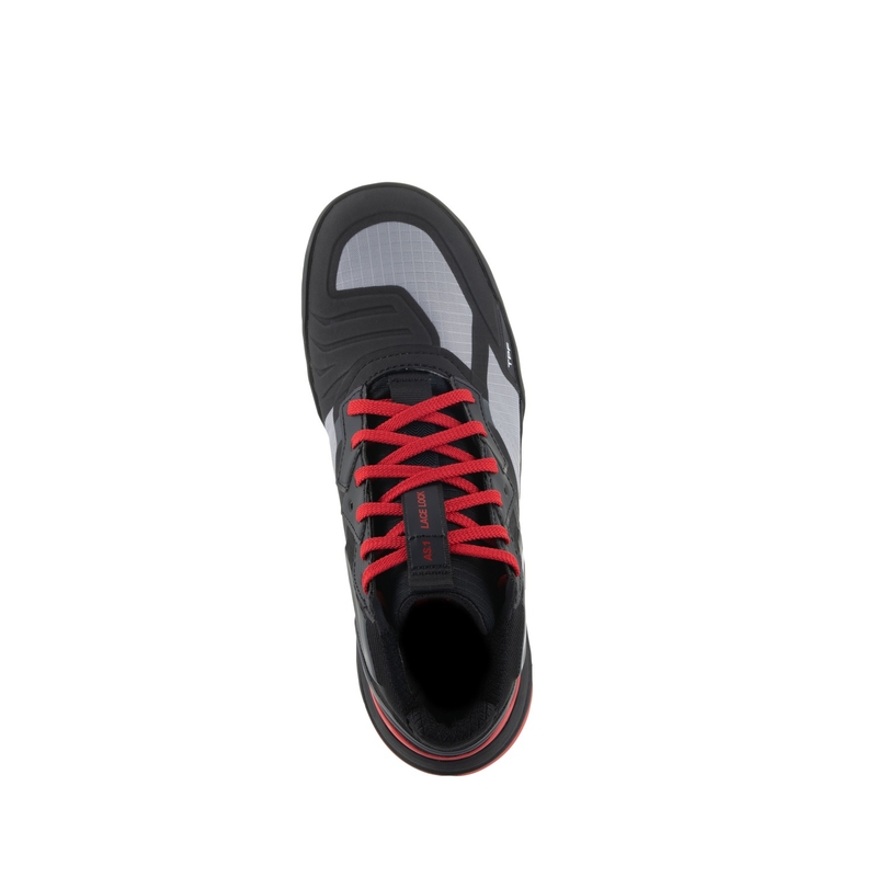 Alpinestars Speedflight черно-червено-бели ботуши за мотоциклет