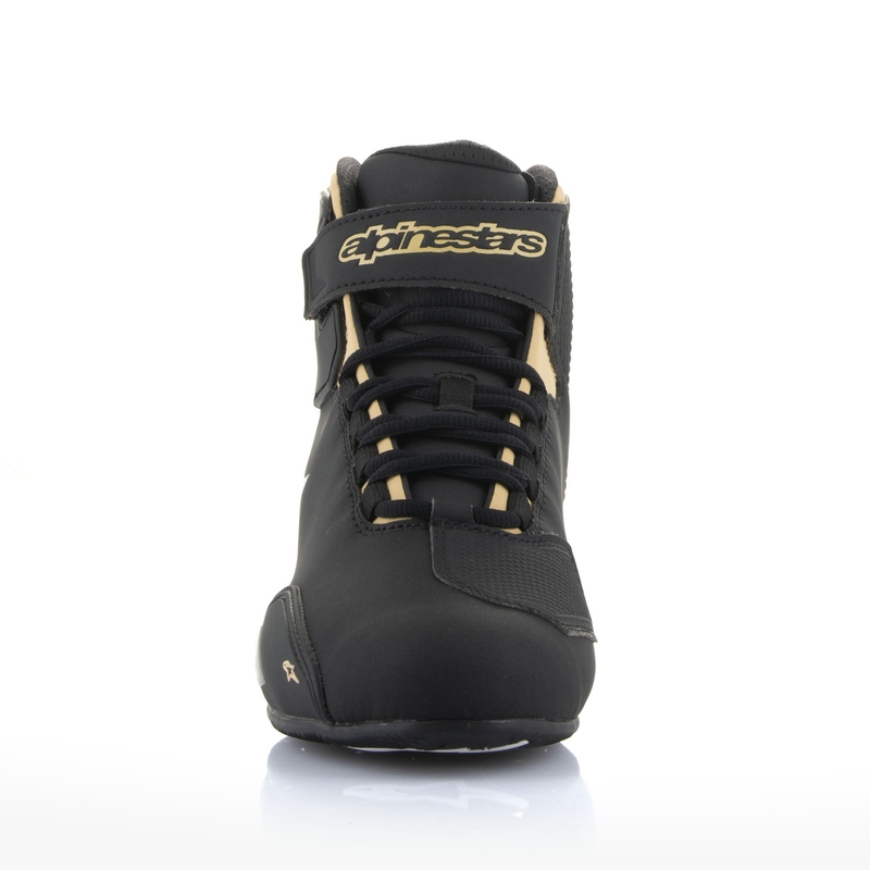 Alpinestars Stella Sector Black-Champagne дамски ботуши за мотоциклетизъм