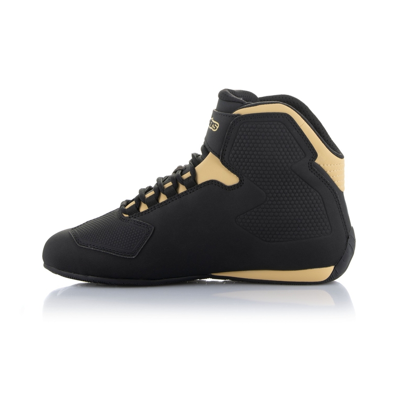 Alpinestars Stella Sector Black-Champagne дамски ботуши за мотоциклетизъм