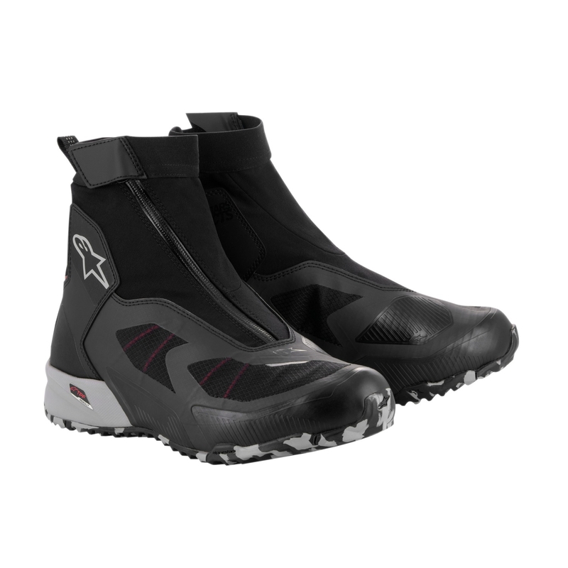 Alpinestars CR-8 Gore-Tex Black-Grey-Red Мотоциклетни ботуши
