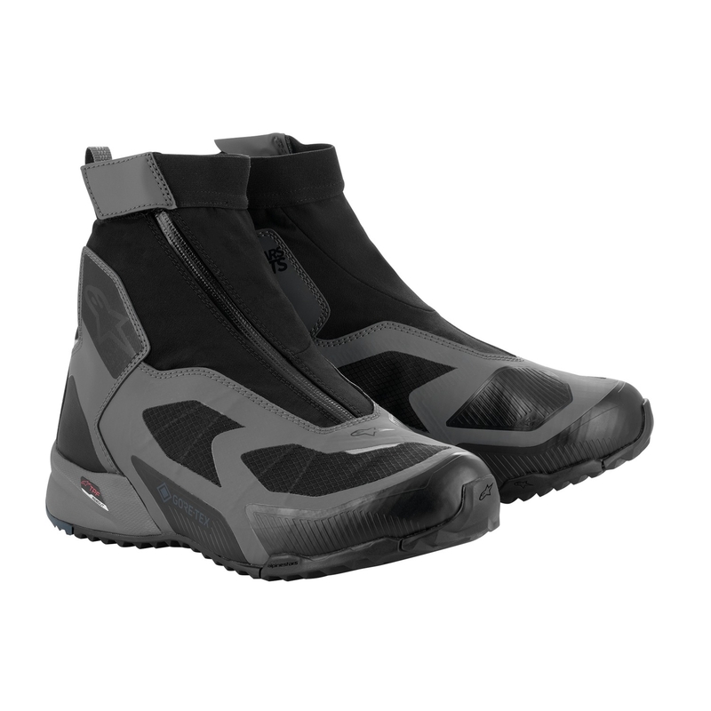 Alpinestars CR-8 Gore-Tex Black-Grey-Blue Мотоциклетни ботуши
