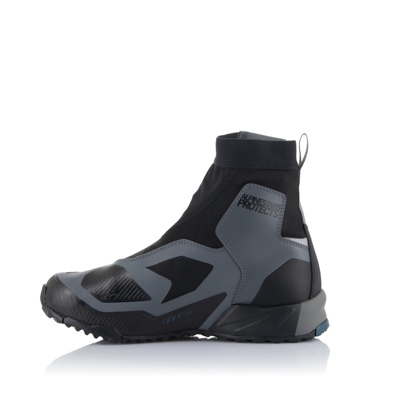 Alpinestars CR-8 Gore-Tex Black-Grey-Blue Мотоциклетни ботуши