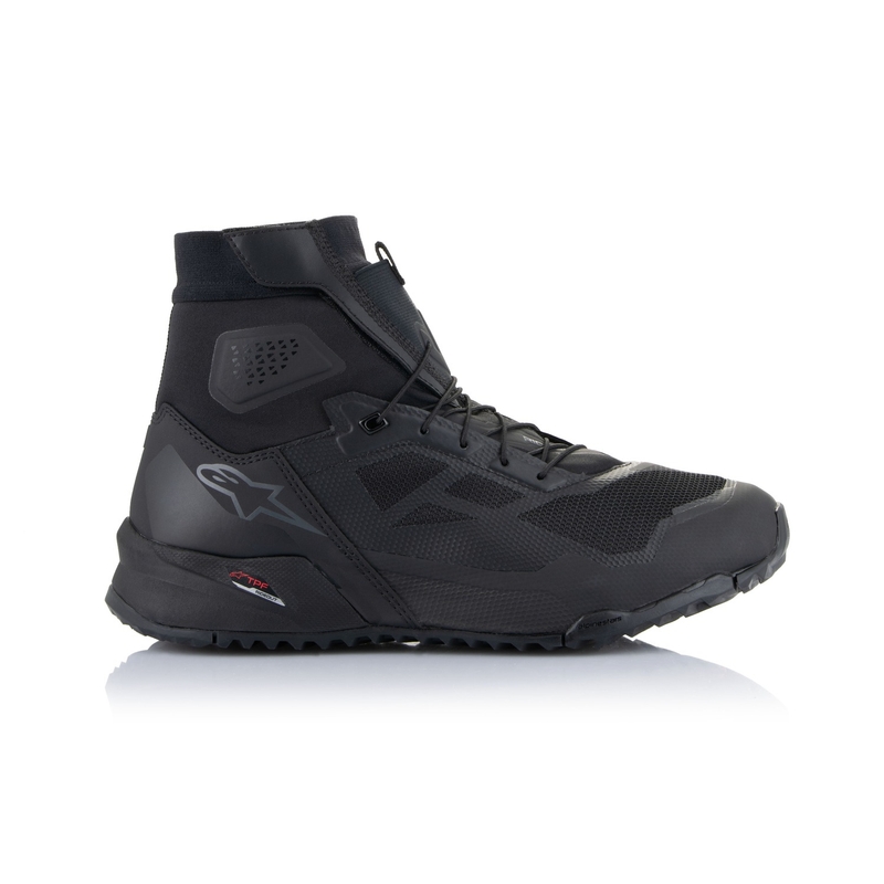 Мотоциклетни ботуши Alpinestars CR-1 в черно и тъмно сиво