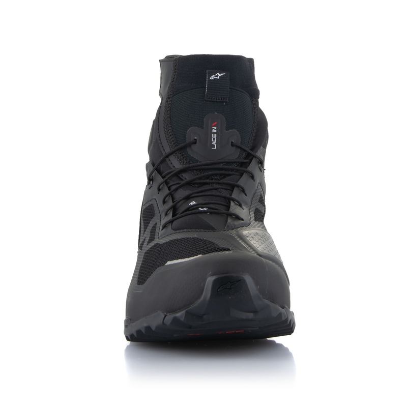Alpinestars CR-1 черни и бели ботуши за мотоциклет