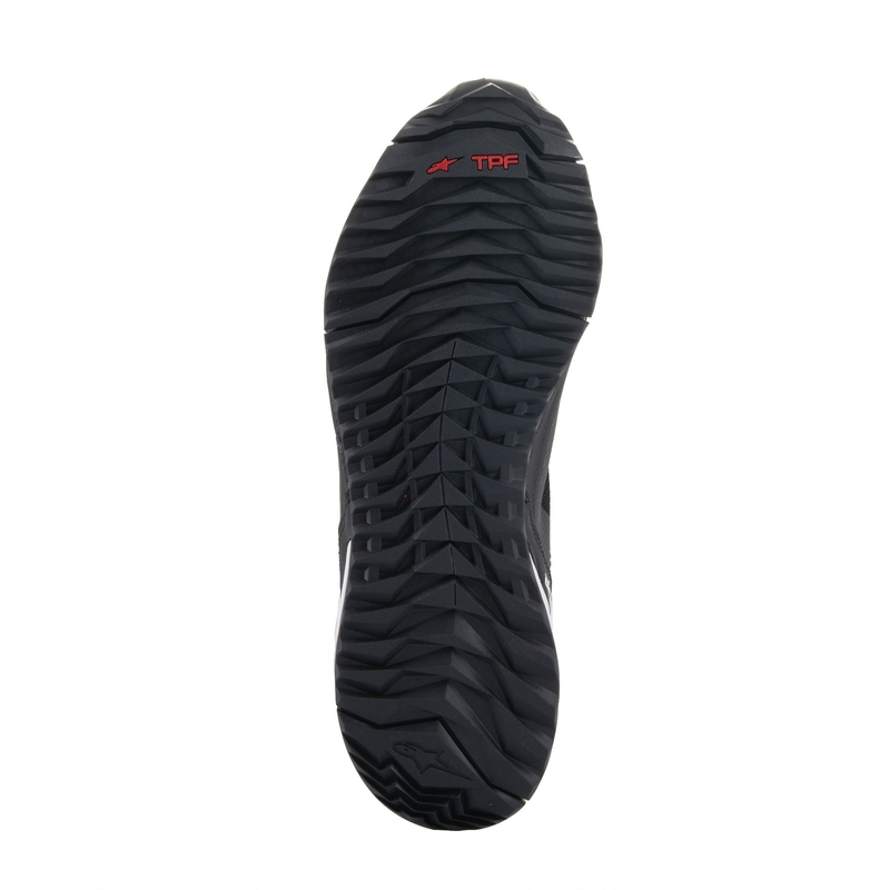 Alpinestars CR-1 черни и бели ботуши за мотоциклет
