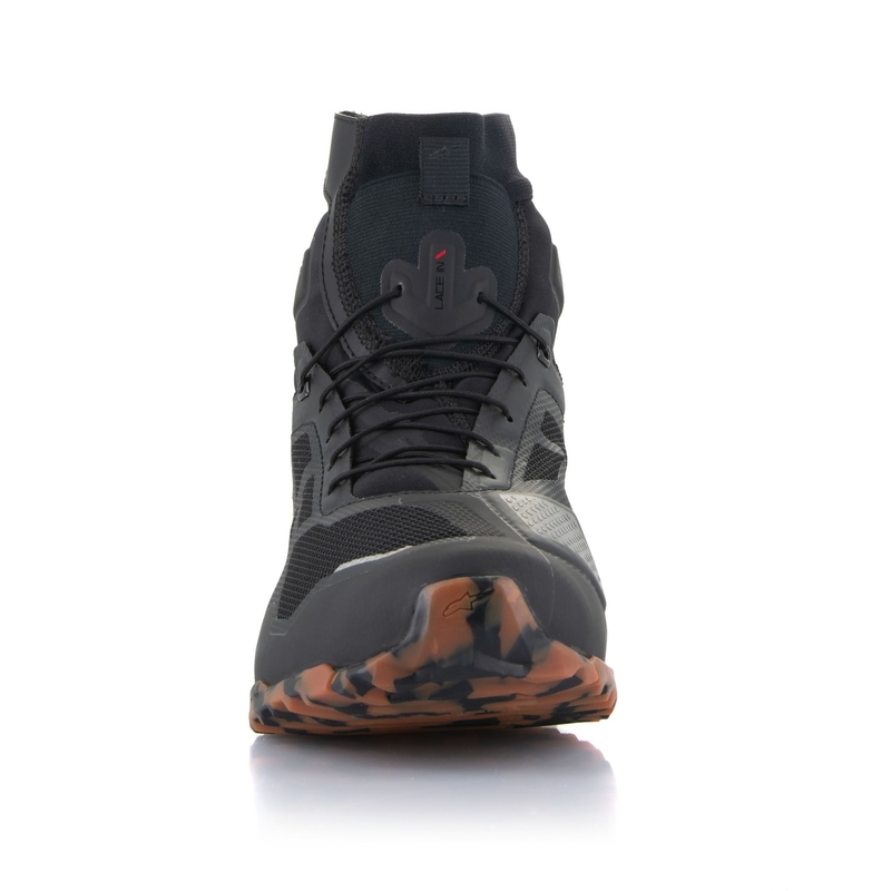 Alpinestars CR-1 черни и светлокафяви ботуши за мотоциклет