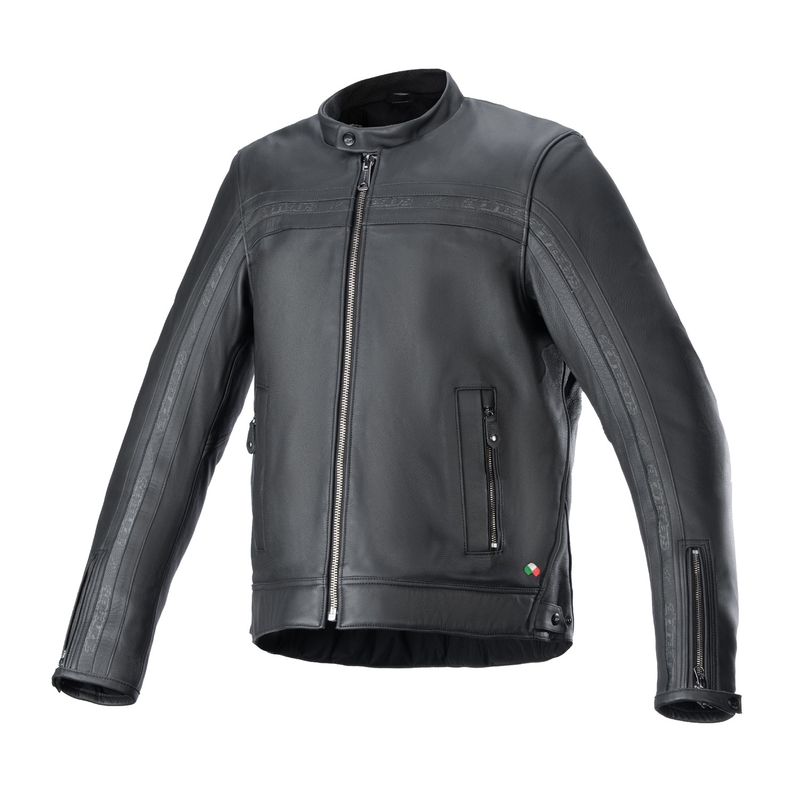 Alpinestars Dyno черно кожено яке за мотоциклет