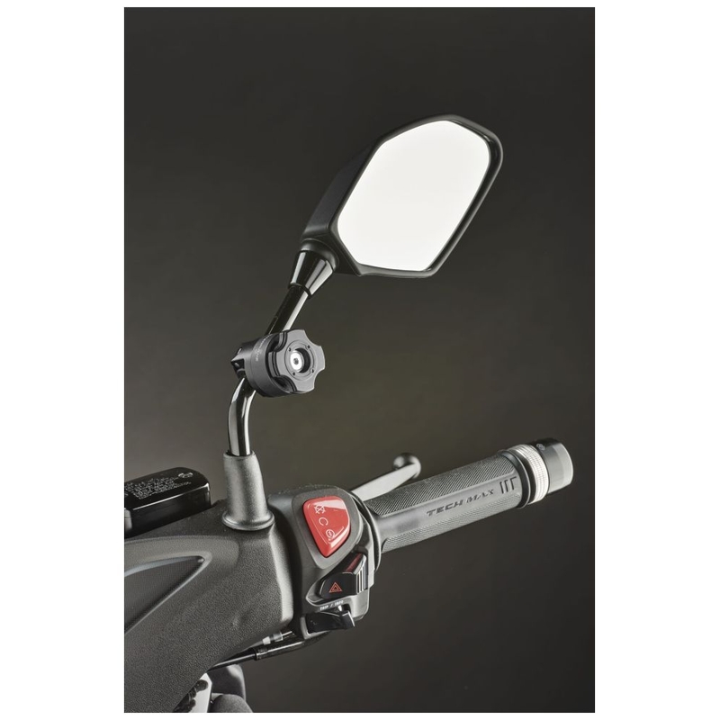 Монтаж Interphone QUIKLOX за огледало или парапет на мотоциклет