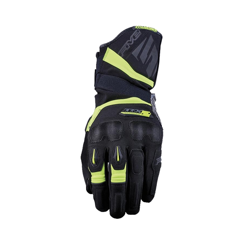 Ръкавици за мотоциклет FIVE TFX2 WP black-fluo yellow