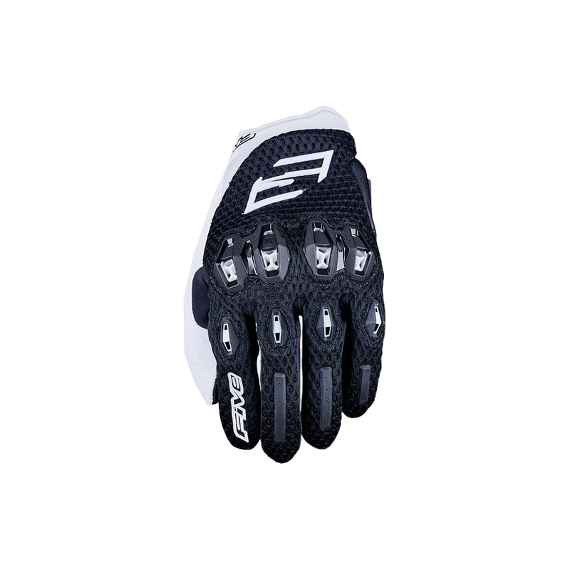 Дамски ръкавици за мотоциклетизъм FIVE Stunt EVO 2 Airflow Black and White разпродажба