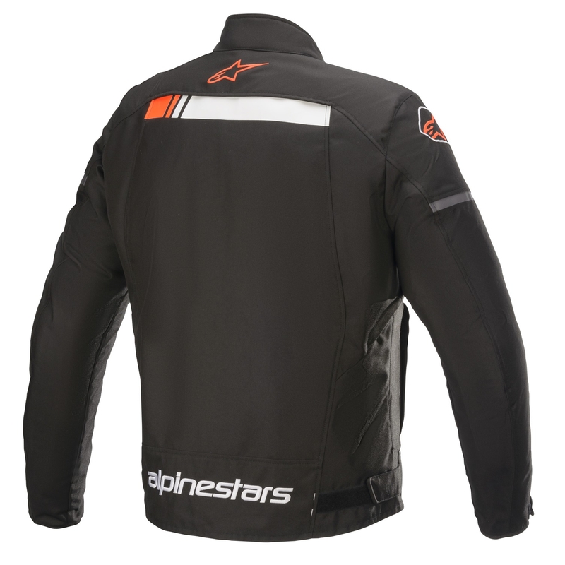 Alpinestars T-SP S Ignition Водоустойчиво яке за мотоциклети в черно, бяло и флуоресцентно червено