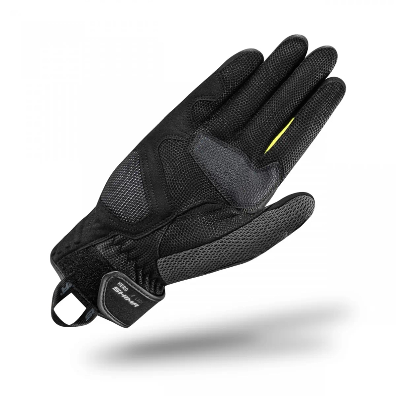 Дамски ръкавици за мотоциклет Shima Hero black-fluo yellow