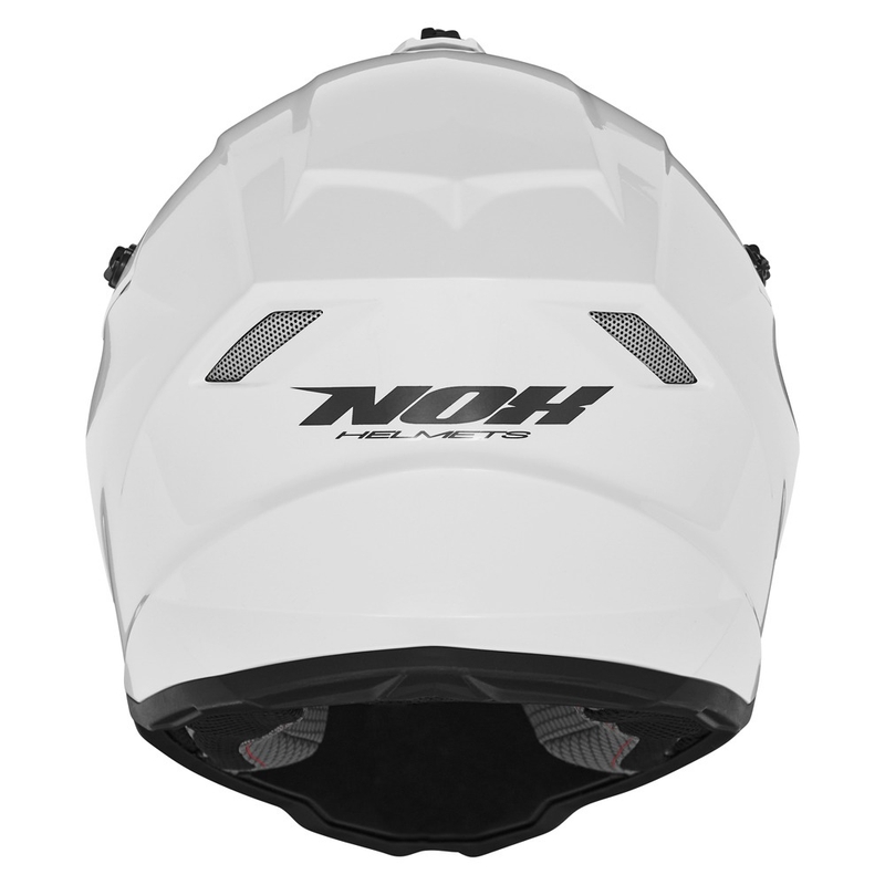 Детска каска за мотокрос NOX N761 MX бяла