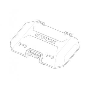 Kryt kufru SHAD aluminium black TERRA top case