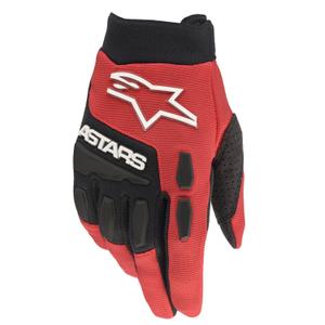 Ръкавици за мотокрос Alpinestars Full Bore червено-черни