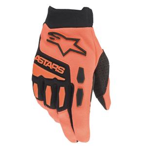Ръкавици за мотокрос Alpinestars Full Bore оранжево-черни