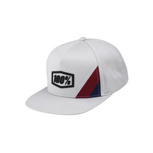 Шапка 100% Cornerstone Snapback бяла